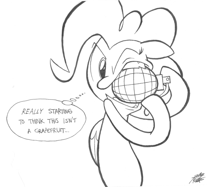 surprise eating a grenade..... (from trotcon) 