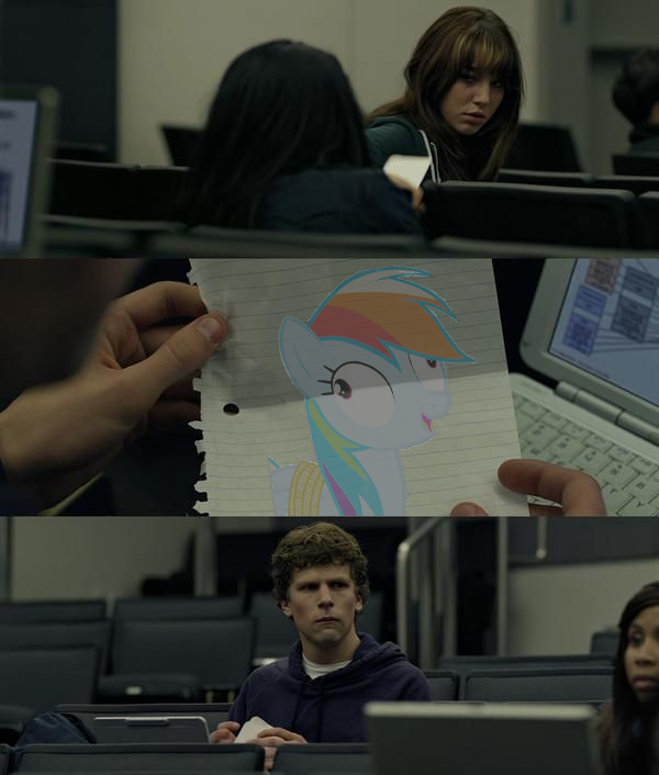 Rainbow Dash Note Pass