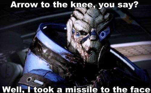 Arrow To The Knee, You Say?