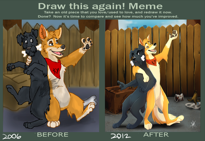 Draw this again meme