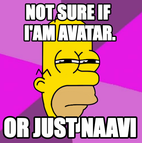 Avatar Mr. Sparkle (simpsons) Fry Futurama "I Am not sure if X"