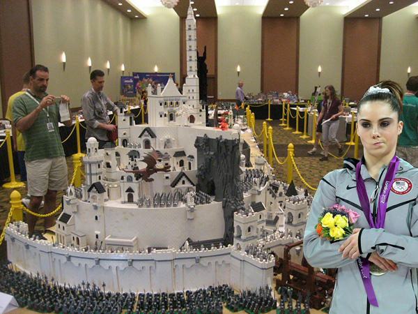 McKayla is not Impressed by Your Lego Minas Tirith