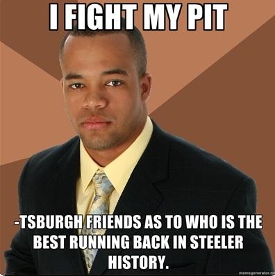 I fight my pit