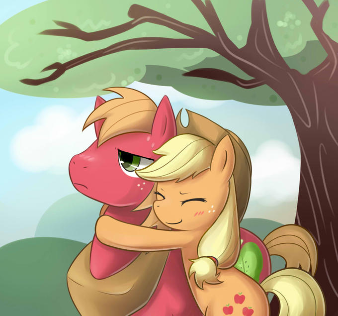 Applejack and Big Mcintosh