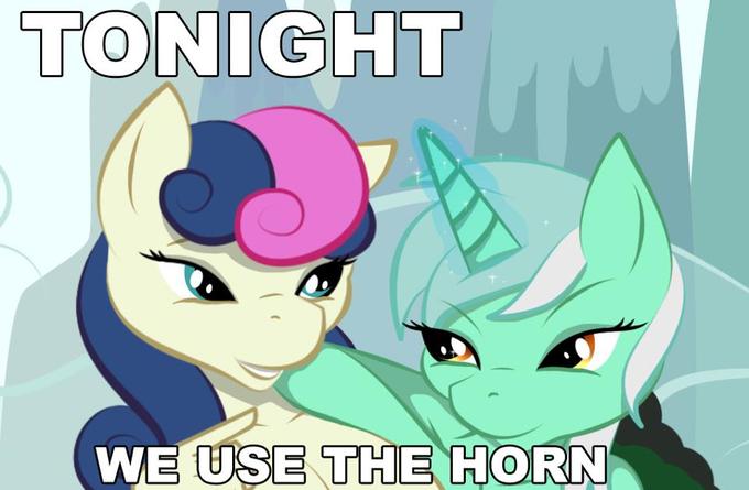 the horn