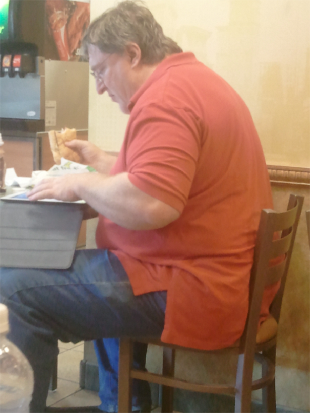Gabe At Subway