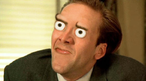 Disapproving Cage | ಠ_ಠ Look of Disapproval | Know Your Meme