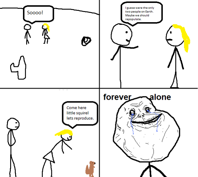 Forever Alone Comic