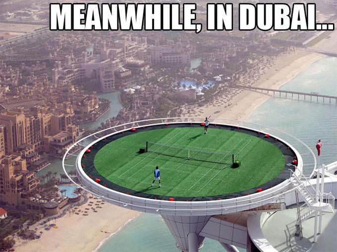 Meanwhile, in Dubai...