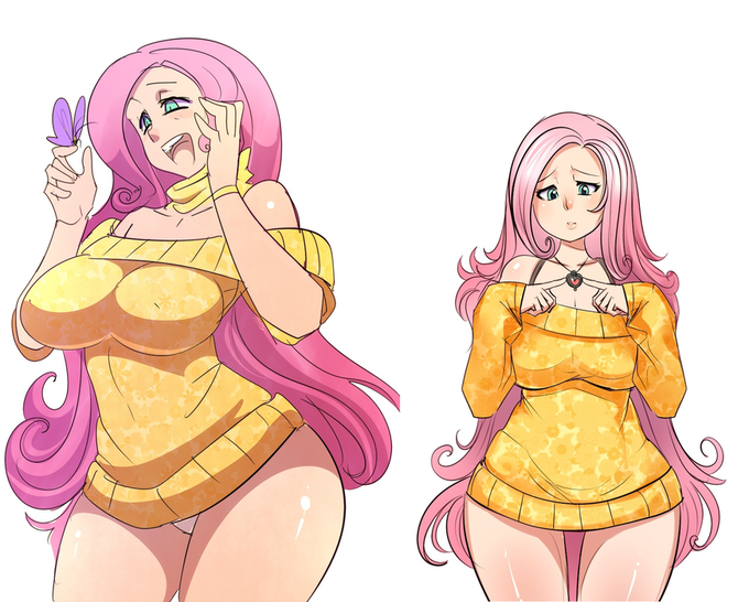 BOTH MADE BY THE SAME ARTIST (left one was made in 15 minutes)