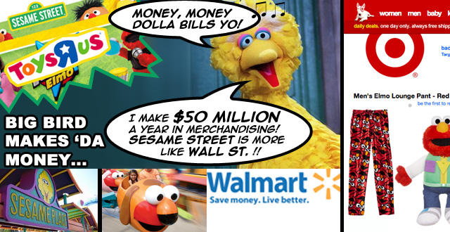 Big Bird Makes 'Da Money