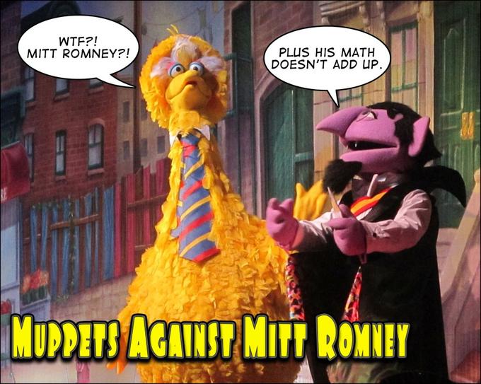 Muppets Against Mitt Romney