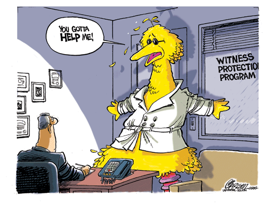 Big Bird Witness Protection