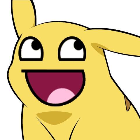 Awesome Face Pikachu
