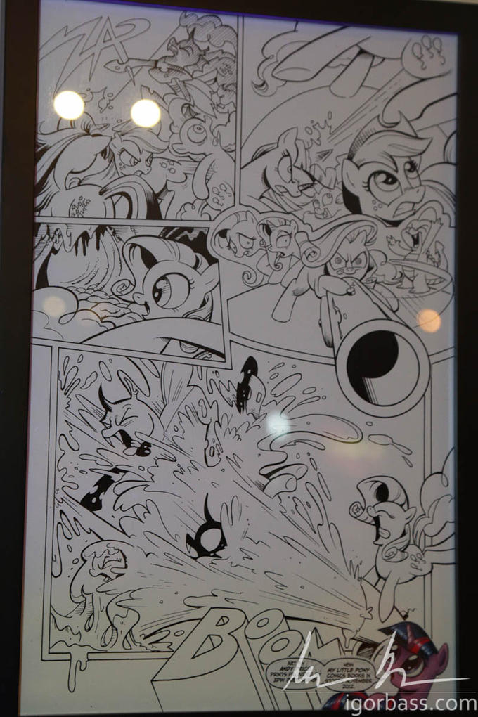 Clearer view of the FiM Comic Preview Page Part 1