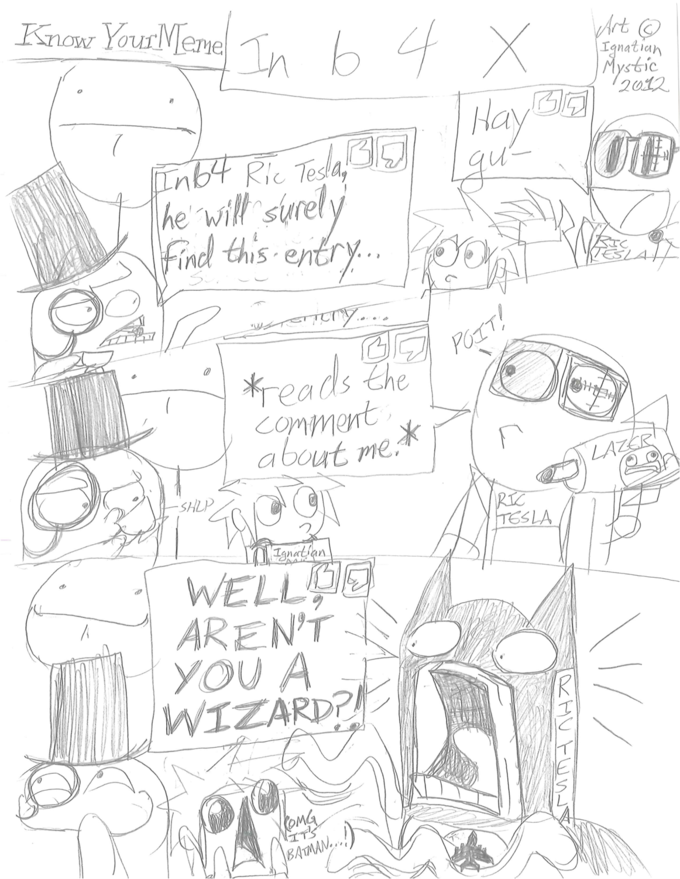 Ric Tesla meets A WIZARD...