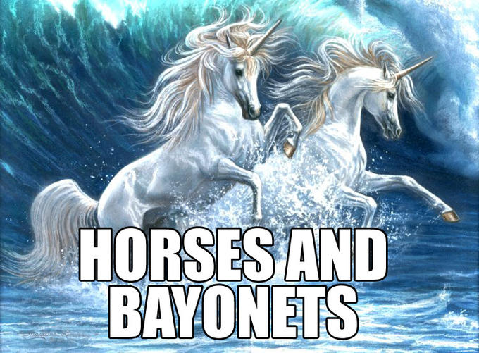 Horses and Bayonets