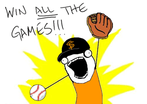 SF Giants WIN ALL THE GAMES!