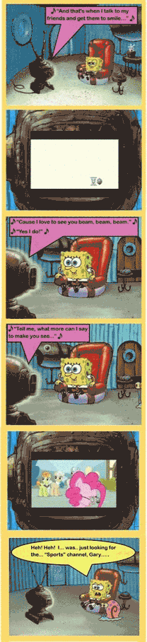 Spongebob secretly a brony?