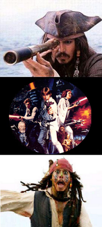 Pirates vs Jedi