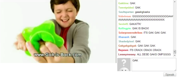 gak gak gak chat
