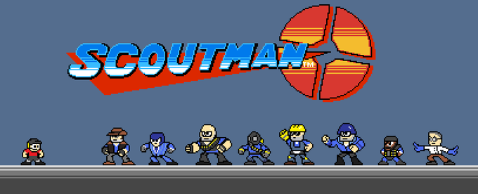 Scoutman Title Screen