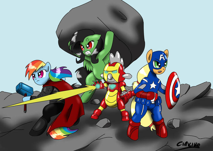 My Little Avengers:Destruction is Magic