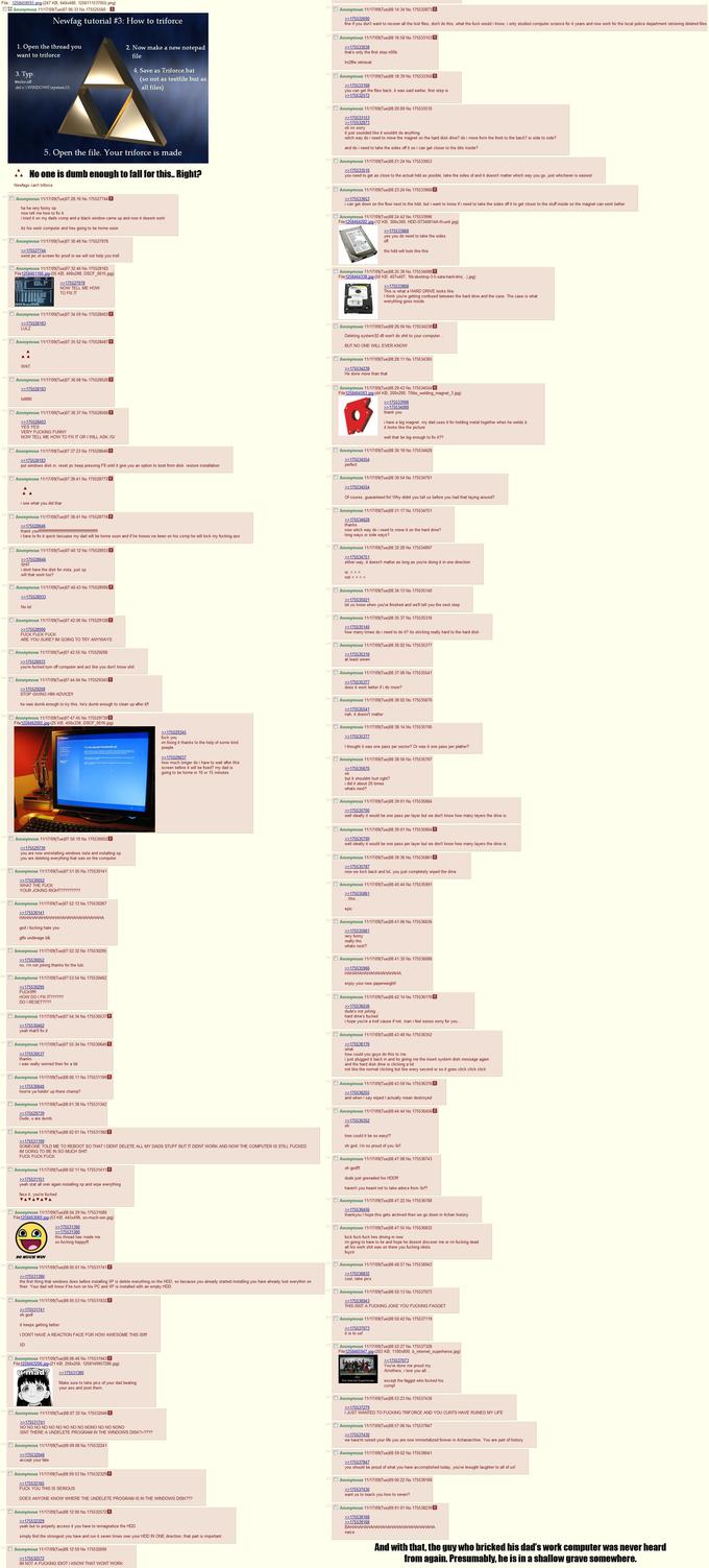 How to triforce for newfags