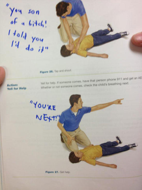 Modified CPR instructions