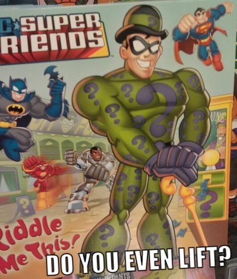 Riddle me this, Batman...