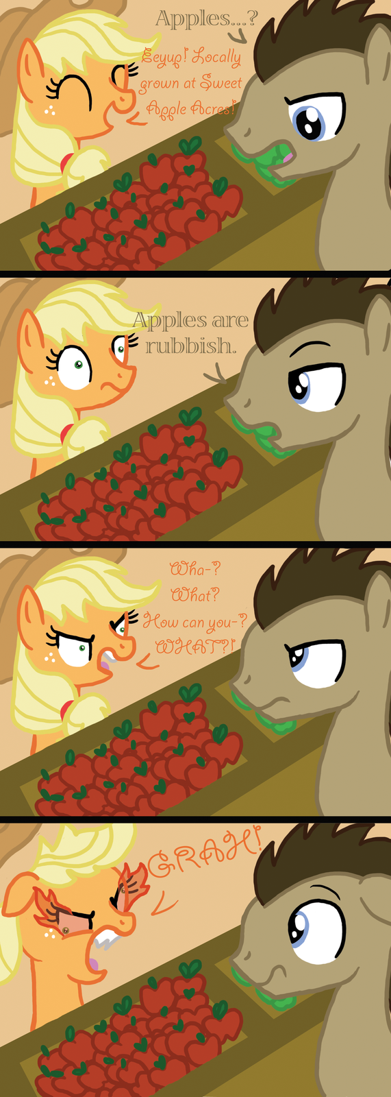 Apples Are Rubbish
