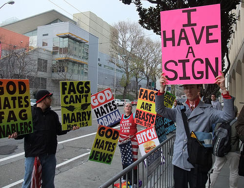 I have a sign
