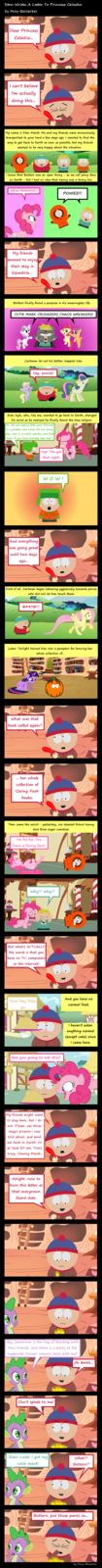 Stan Writes A Letter To Princess Celestia