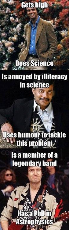 Good guy astrophysicists