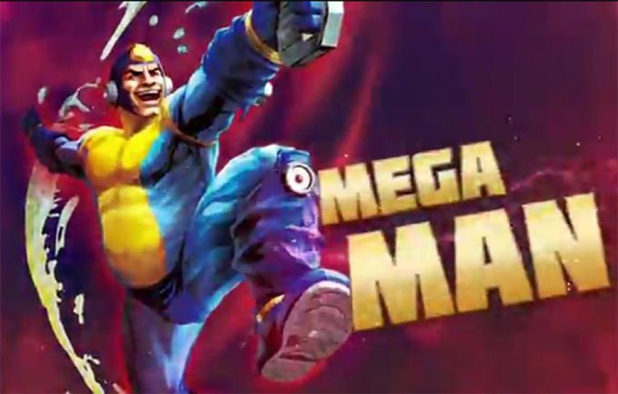 Mega Man in Street Fighter X Tekken
