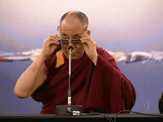 Dalai Lama Reaction Face