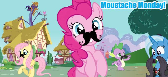 Moustache Monday (Andrea Libman's Twitter)