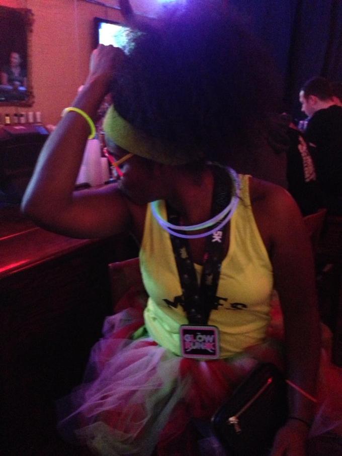 Kaepernicking at the bar...