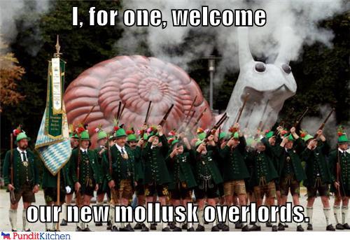The snails shall reign supreme
