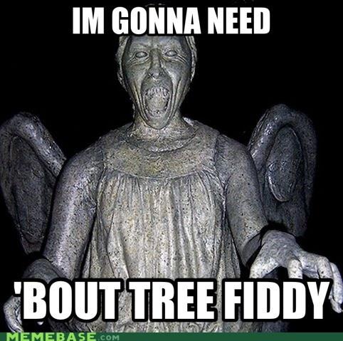 The Weeping angel bent down and said.....