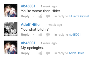 Hitler Takes Offense