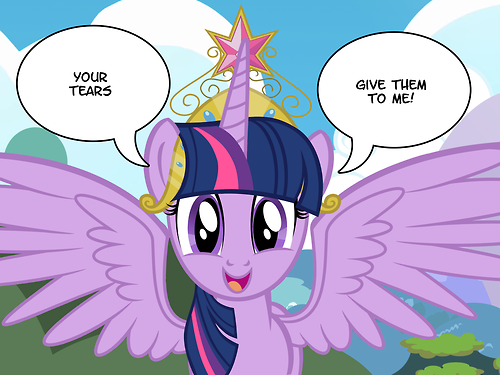 All your tears belong to Alicorn Twilight