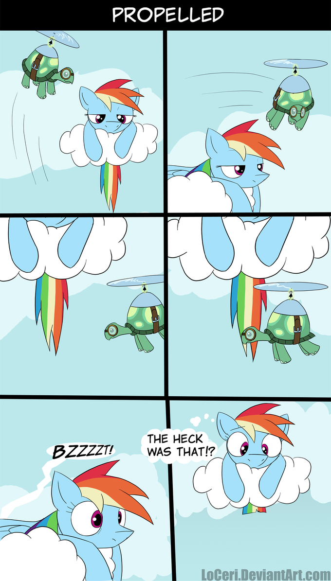 Propelled