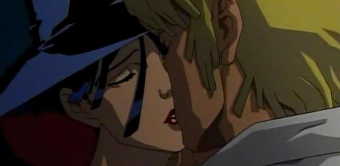Cybersix kisses Lucas