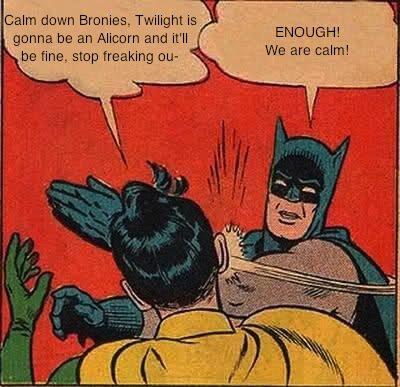 We are calm