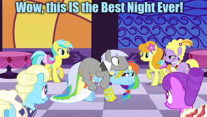 Rainbow Dash's Best Night Ever
