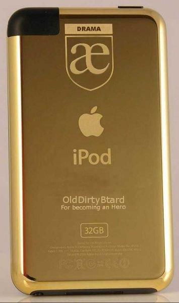 Golden iPod award - for becoming An Hero