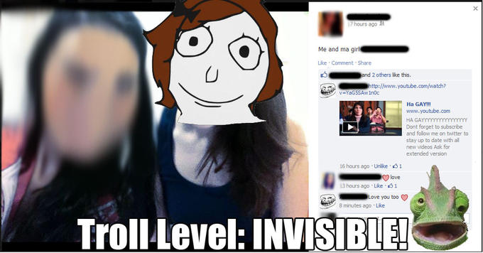 Troll master level: INVISIBLE