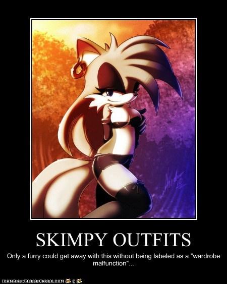 Only a furry could get away with this...