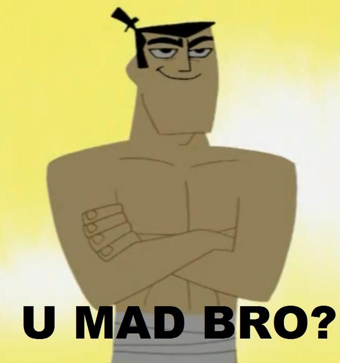 U MAD BRO? | U MAD? | Know Your Meme
U Mad Meme